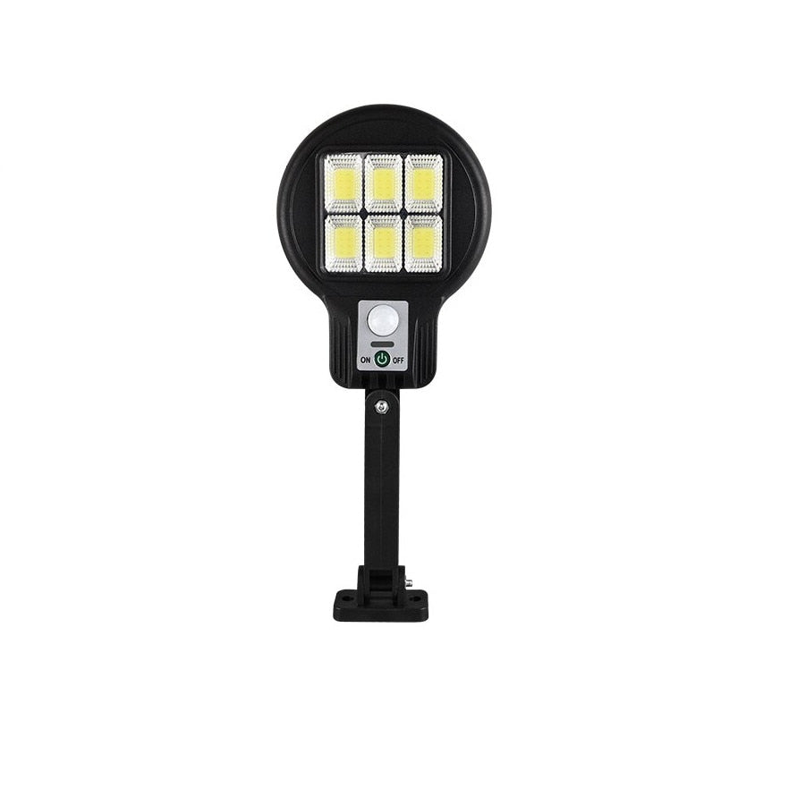 Lampa cu incarcare solara, 3 moduri de functionare, buton ON/OFF CL182-6, HOZRO, – Model LAMPA-JX-256, SMD Ultra-Luminoase, Lumina Alb Rece, Senzor de Mișcare, Waterproof HOZRO