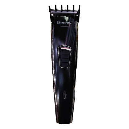 Masina de tuns HOZRO Geemy GM-6586, incarcare USB, lame otel inoxidabil, accesorii incluse, Negru BESTSELLS