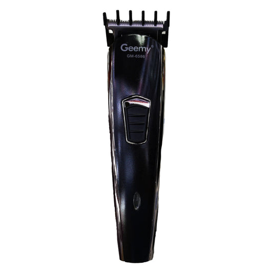 Masina de tuns HOZRO Geemy GM-6586, incarcare USB, lame otel inoxidabil, accesorii incluse, Negru BESTSELLS