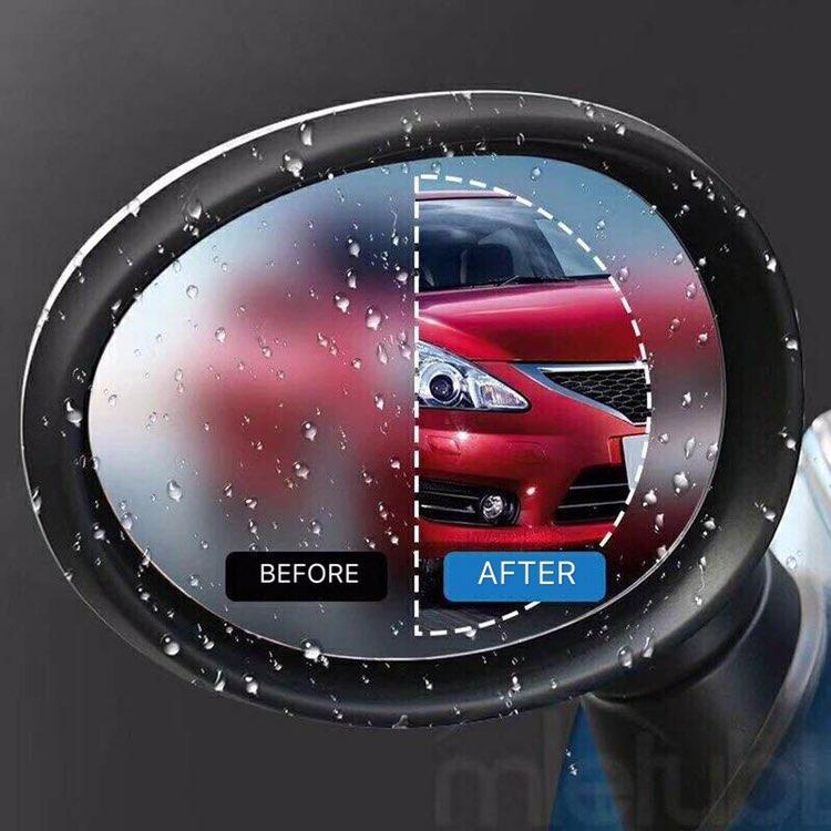 🚗 Vizibilitate perfectă pe orice vreme! Set 2 Folii Protectoare Hidrofobe Hozro pentru Oglinzi – Anti-Aburire, Anti-Ploaie, Anti-Zgârieturi HOZRO