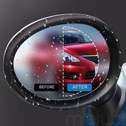 🚗 Vizibilitate perfectă pe orice vreme! Set 2 Folii Protectoare Hidrofobe Hozro pentru Oglinzi – Anti-Aburire, Anti-Ploaie, Anti-Zgârieturi HOZRO