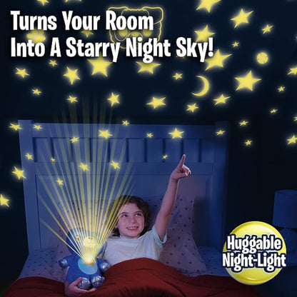 Jucărie de Pluș și Lampă de Veghe Hozro Star Belly Dream Lites – Proiecții și Muzică, Verde HOZRO