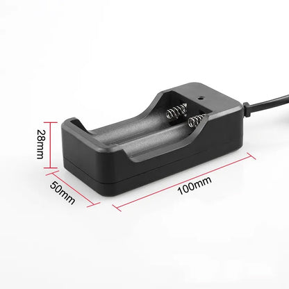 🔋 Încărcător Dublu Profesional Hozro pentru Acumulatori Li-Ion 18650 HOZRO
