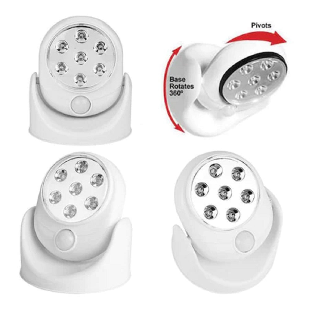 Lampa Light Angel, Alba, cu senzor de miscare 360 de grade, HOZRO, Rezistență la Apă IP65 HOZRO