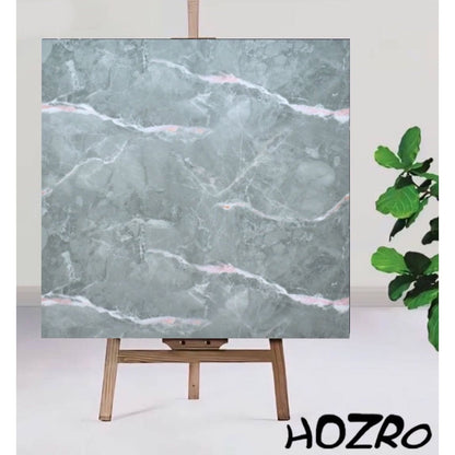 Set placi Hozro, Tapet imitatie Marmura decorativa autoadezive, pentru pereti, model abstract, 60x60 cm, 250-19, grosime 2mm BESTSELLS