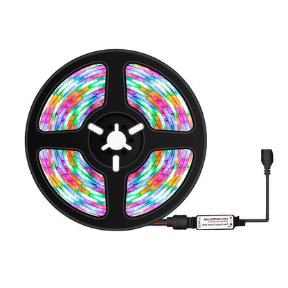 📺 Schimbă Atmosfera Casei Tale: Bandă LED RGB pentru TV Hozro, 5m, Conectare USB și Telecomandă HOZRO