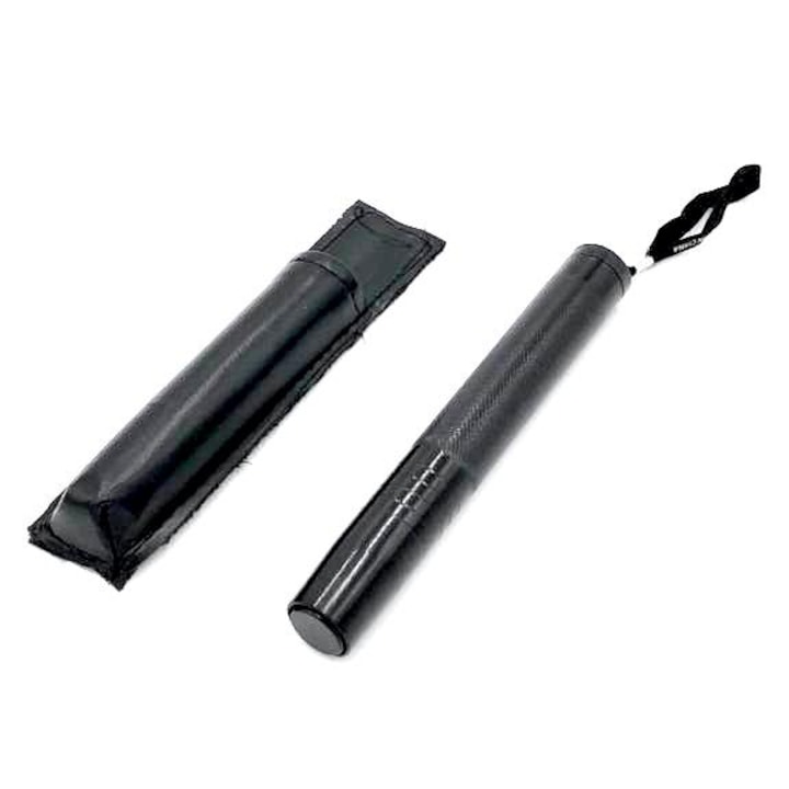 Baston Telescopic Hozro – Oțel, 4 Segmente, Mâner Antiderapant metal HOZRO