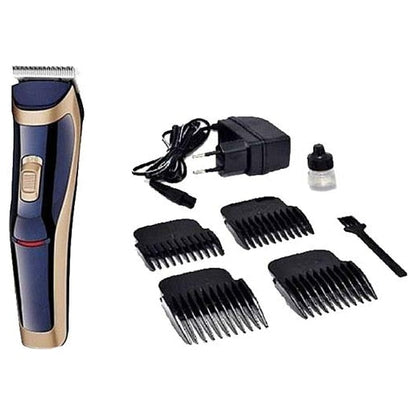 Masina de tuns HOZRO profesionala Gemei GM-6005, lame din otel inoxidabil,reincarcabil, ergonomic, set complet cu 4 capete interschimbabile BESTSELLS