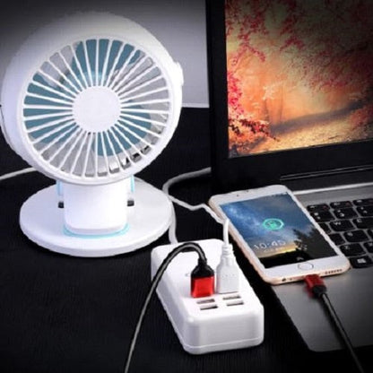 Încărcător 6 Hub USB Fast Charge HOZRO, 6 porturi, USB 5V 3A Adaptor de perete, Incarcare telefon mobil Universal, cu comutator ON/OFF HOZRO