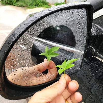 🚗 Vizibilitate perfectă pe orice vreme! Set 2 Folii Protectoare Hidrofobe Hozro pentru Oglinzi – Anti-Aburire, Anti-Ploaie, Anti-Zgârieturi HOZRO