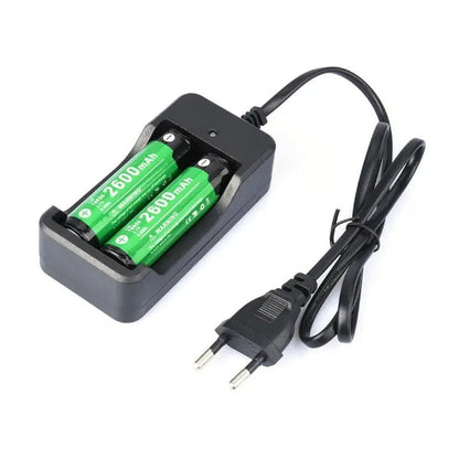 🔋 Încărcător Dublu Profesional Hozro pentru Acumulatori Li-Ion 18650 HOZRO