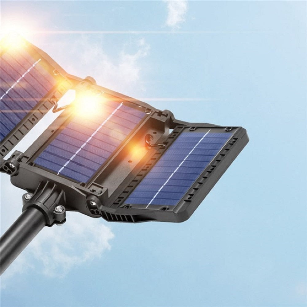 Lampă Solară HOZRO, Model W785/6 Iluminare LED Puternică, Încărcare Solară, Rezistentă la Intemperii, Ideală pentru Exterior HOZRO