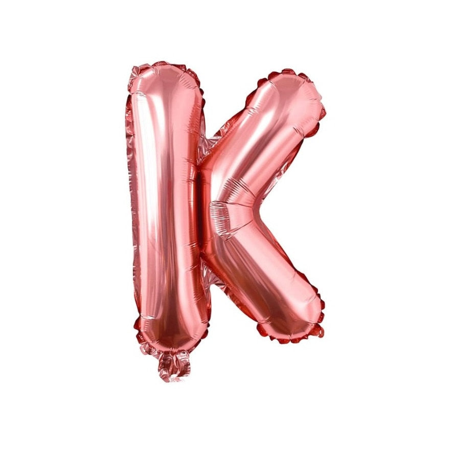 Balon folie HOZRO, in forma de litera K, 40 cm BESTSELLS