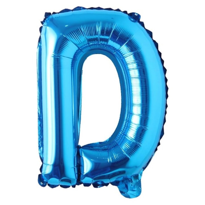 Balon folie HOZRO, diverse culori, in forma de litera D, 40 cm BESTSELLS