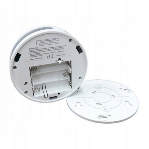 Senzor Hozro de fum si detector de gaz CO monoxid de carbon, alarma 85dB, display LCD, baterie 3xAA HOZRO