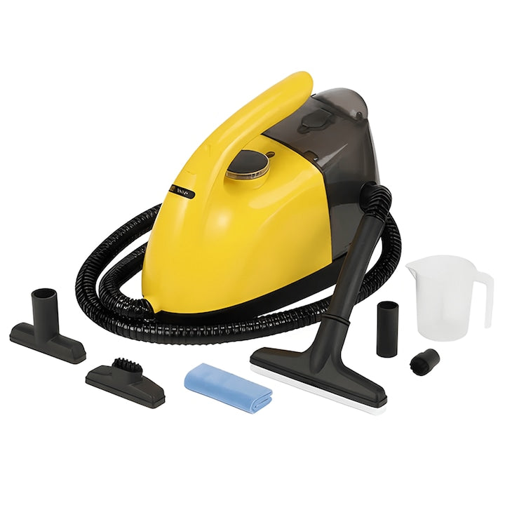 🧼Aparat de Curățat cu Abur Hozro DF-A968, 1800W, Multifuncțional, Reglare Abur, Funcție Detergent, Anti-Calc, 220-240V HOZRO