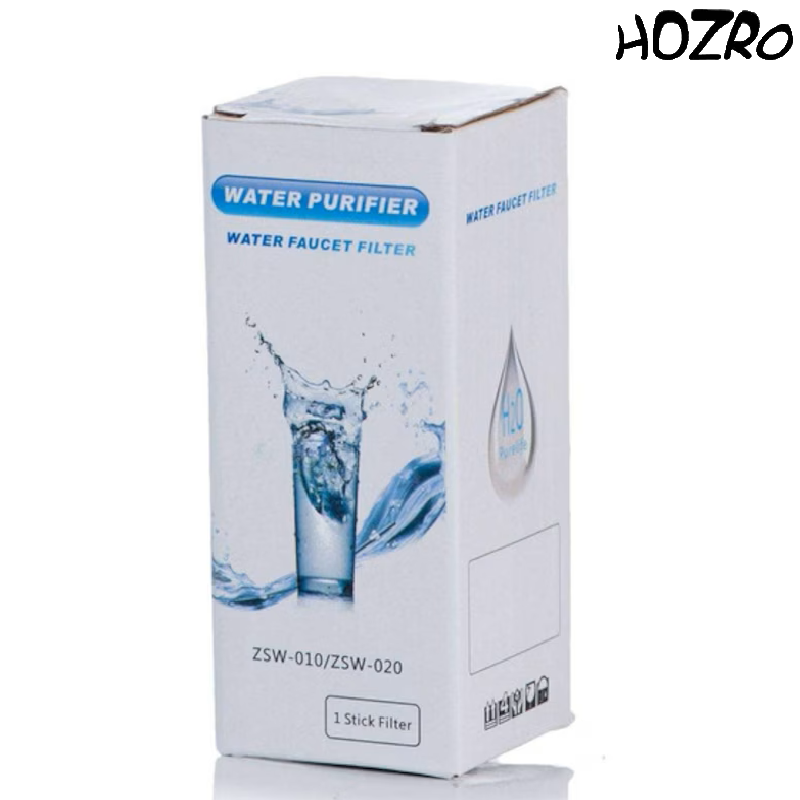 Robinet de Bucatarie HOZRO, cu Filtru Integrat pentru Purificarea Apei, Tehnologie de Filtrare in Mai Multe Etape, Indeparteaza Impuritatile, Clorul si Mirosurile Neplacute, Apa Potabila Instant HOZRO