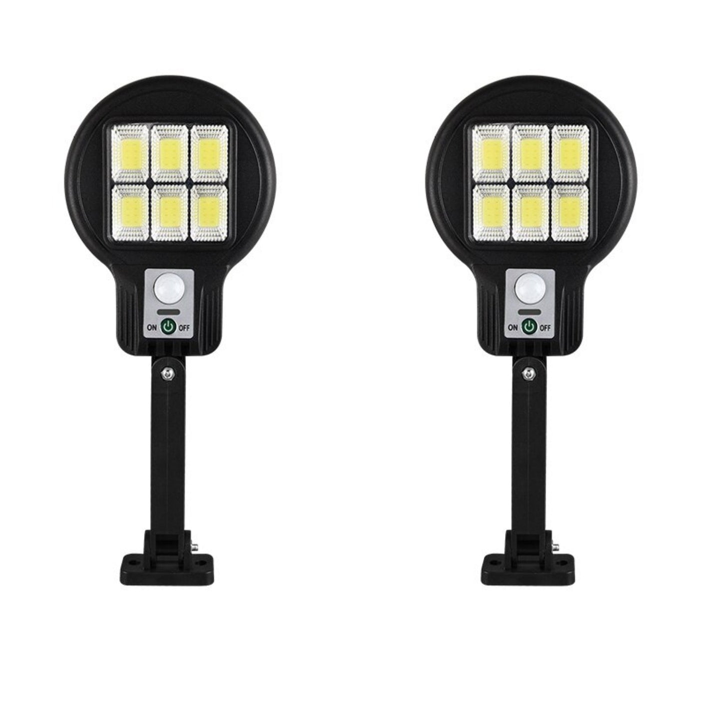 Lampa cu incarcare solara, 3 moduri de functionare, buton ON/OFF CL182-6, HOZRO, – Model LAMPA-JX-256, SMD Ultra-Luminoase, Lumina Alb Rece, Senzor de Mișcare, Waterproof HOZRO