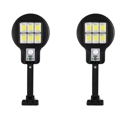 Lampa cu incarcare solara, 3 moduri de functionare, buton ON/OFF CL182-6, HOZRO, – Model LAMPA-JX-256, SMD Ultra-Luminoase, Lumina Alb Rece, Senzor de Mișcare, Waterproof HOZRO