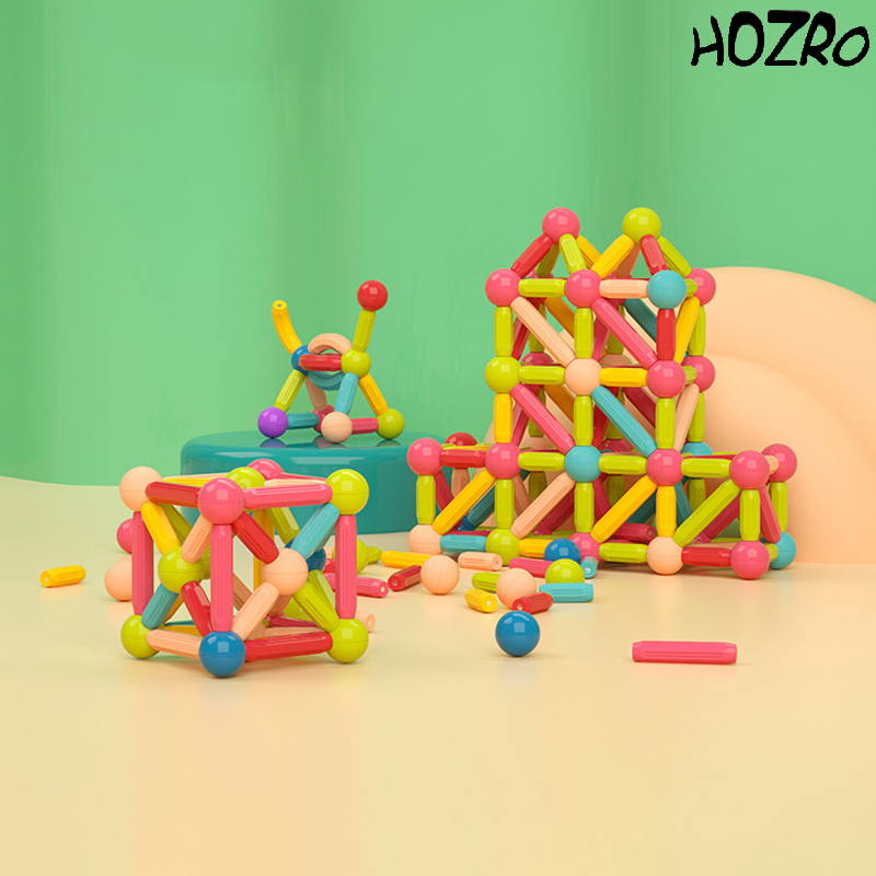 Puzzle Magnetic HOZRO, cu 25 de Piese Colorate – Joc Educativ și Creativ pentru Copii, Dezvoltă Imaginația, Coordonarea și Gândirea Logică HOZRO