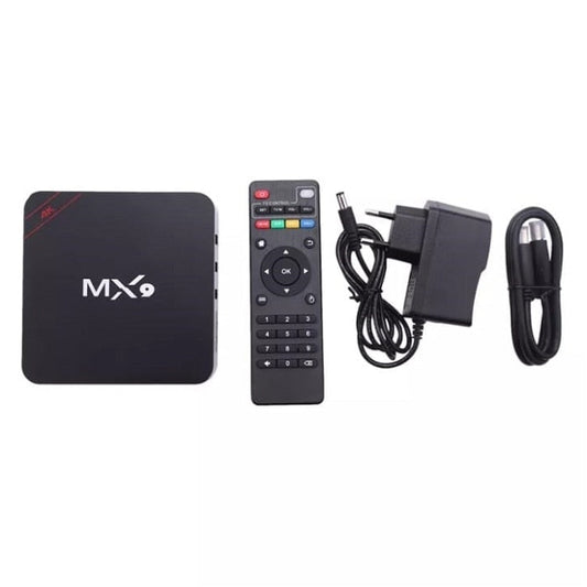 Media Player TV Box Hozro MX9 Smart 4K – Android, Stocare Masivă de 512GB și Divertisment fără Limite HOZRO