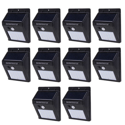 Lampă Solară HOZRO, 30 LEDURI, Senzor de Mișcare, Protecție IP65, Rezistentă la Apă și Intemperii – Iluminat Exterior Eficient pentru Curte, Grădină, Terasă sau Aleii HOZRO
