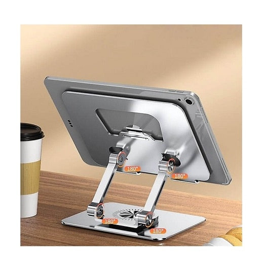 Suport Tabletă HOZRO, cu Bază Rotativă 360°, Reglabil, Compatibil cu iPad Pro / Air / Mini și Alte Tablete HOZRO