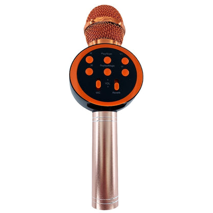 Microfon karaoke Disco V-11 Hozro, fara fir, cu Radio si Recorder, wireless sistem, profesional cu boxe si Bluetooth 4.1 HOZRO