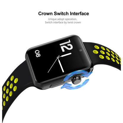 Ceas Smartwatch Inteligent Hozro | Ecran Tactil 1.54" HD, Cartelă SIM, Cameră Foto și Interacțiune Vocală avansată HOZRO