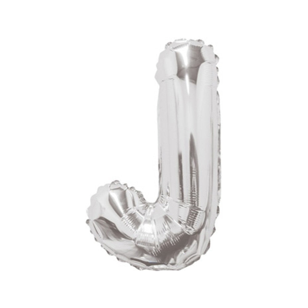 Balon folie HOZRO, in forma de litera J, 40 cm BESTSELLS