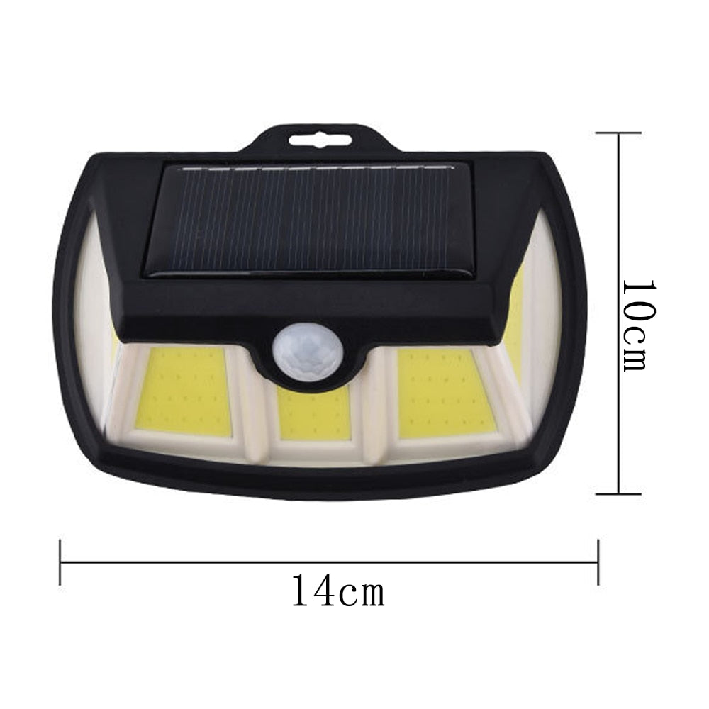 🌞 Lampă Solară HOZRO, Model SH 28 B cu Senzor Infraroșu – Iluminare 8-10h, Rezistență IP65, Încărcare Rapidă 4-6h, Ideală pentru Exterior HOZRO