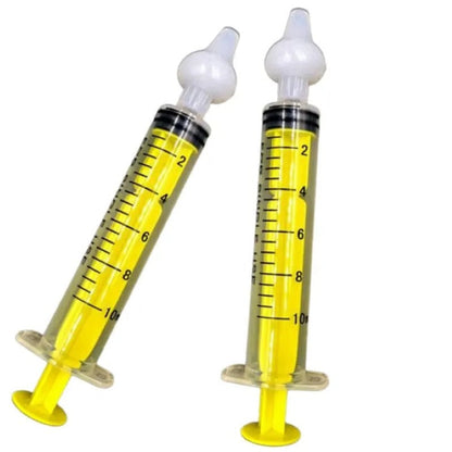 Set 2 buc Irigator Nazal tip Seringa pentru Spalarea Nasului, Curatare Sinusuri si Decongestie Nazala, pentru Bebelusi, Copii si Adulti, 10 ml BESTSELLS