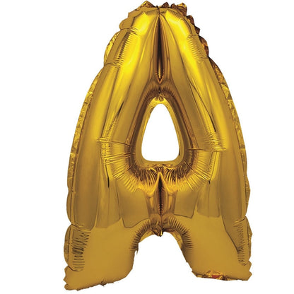 Balon folie HOZRO, gold, in forma de litera A BESTSELLS