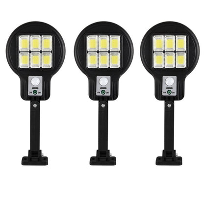 Lampa cu incarcare solara, 3 moduri de functionare, buton ON/OFF CL182-6, HOZRO, – Model LAMPA-JX-256, SMD Ultra-Luminoase, Lumina Alb Rece, Senzor de Mișcare, Waterproof HOZRO