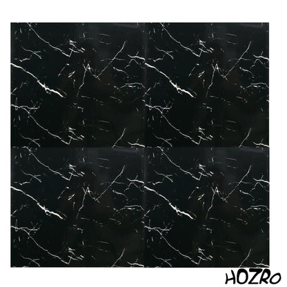 Set placi Hozro, Tapet imitatie Marmura decorativa autoadezive, pentru pereti, model abstract, 60x60 cm, 250-27, grosime 2mm BESTSELLS