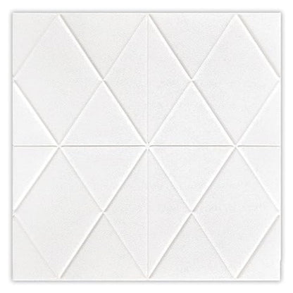 Tapet 3D autoadeziv HOZRO, Model Placa Dromburi, perete/tavan, waterproof, usor de montat, design modern, 70x70 cm, alb, TAPET 14 (Copy) HOZRO