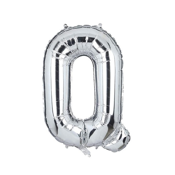 Balon folie HOZRO,  in forma de litera Q, 40 cm BESTSELLS