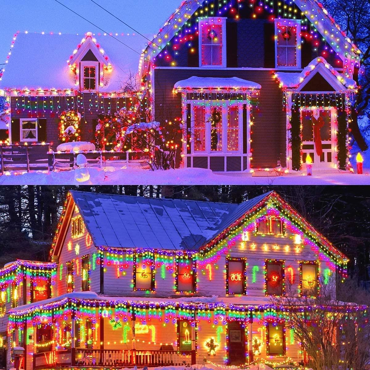 🌟 Transformă-ți Casa într-o Poveste de Iarnă! Instalație Premium de Crăciun Hozro – Tip Țurțuri Curgători BESTSELLS