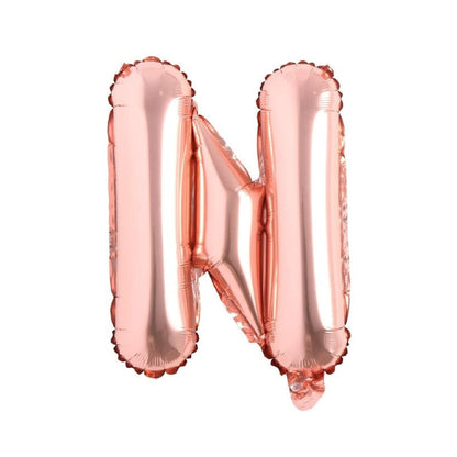 Balon folie HOZRO, gold, in forma de litera N, 40 cm BESTSELLS