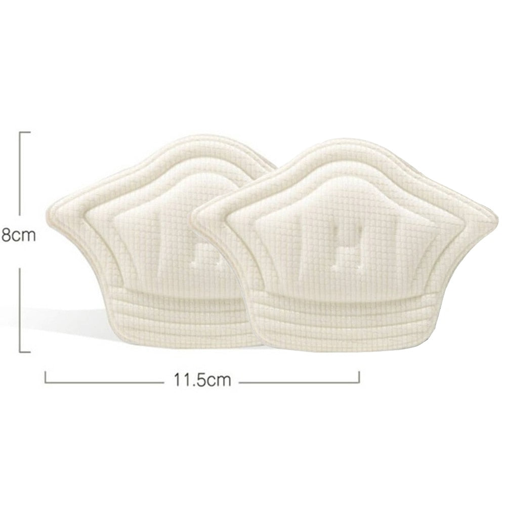 Set 2 bucati protectie calcai Hozro pentru pantofi, adidasi, branturi pantofi, marime universala, Alb HOZRO