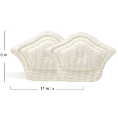 Set 2 bucati protectie calcai Hozro pentru pantofi, adidasi, branturi pantofi, marime universala, Alb HOZRO