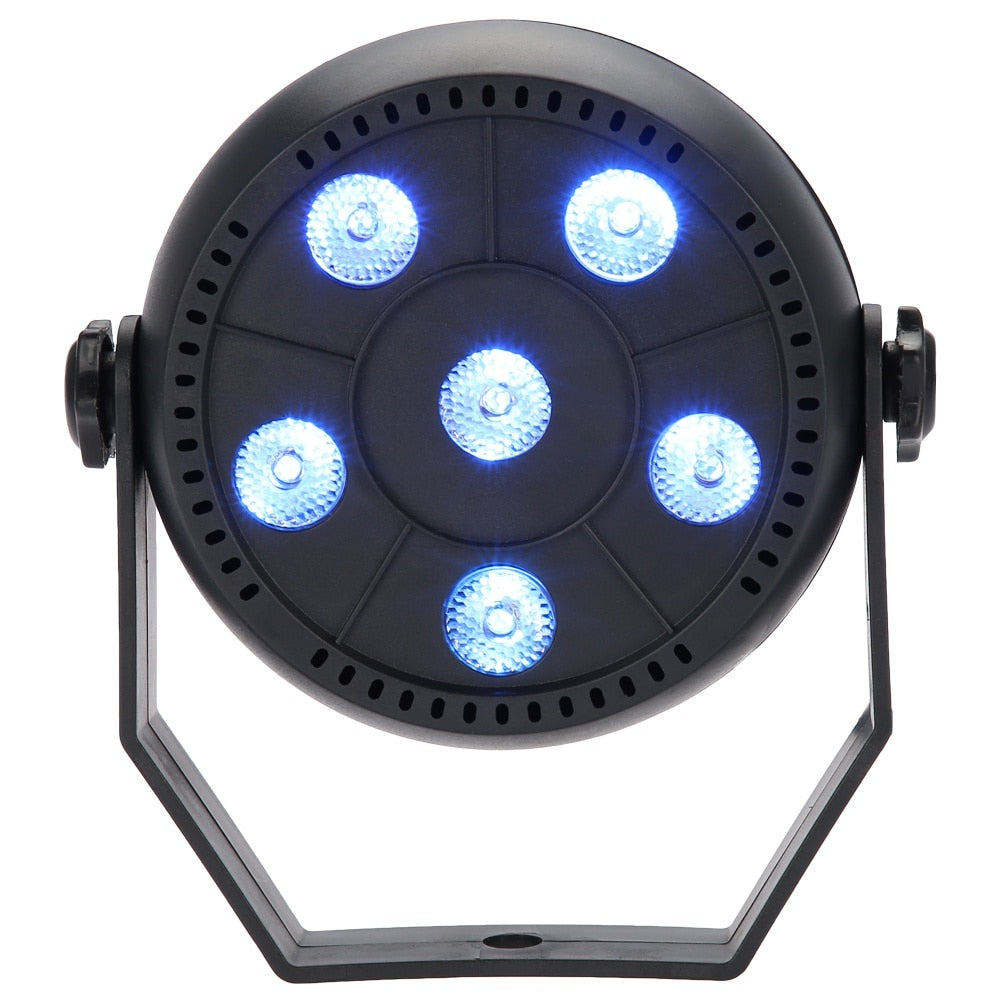 Lumină de Scenă Profesională HOZRO, 5 LED-uri RGB , Efect Laser, Iluminare Puternică pentru Scenă, Bar, Club, Petreceri și Evenimente – Lumini Spectaculoase și Control Ușor HOZRO