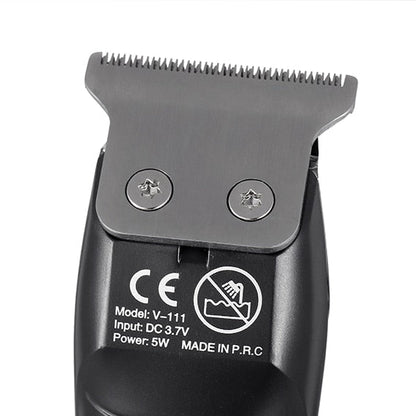 Masina de tuns HOZRO VGR V-111, alimentare la retea, lame otel inoxidabil, 3 lame interschimbabile, accesorii incluse, Negru BESTSELLS