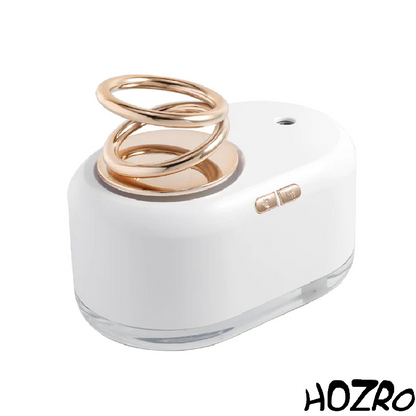 Difuzor Aromaterapie cu 2 Inele HOZRO, Design Elegant, Purificare Aer și Relaxare cu Uleiuri Esențiale HOZRO