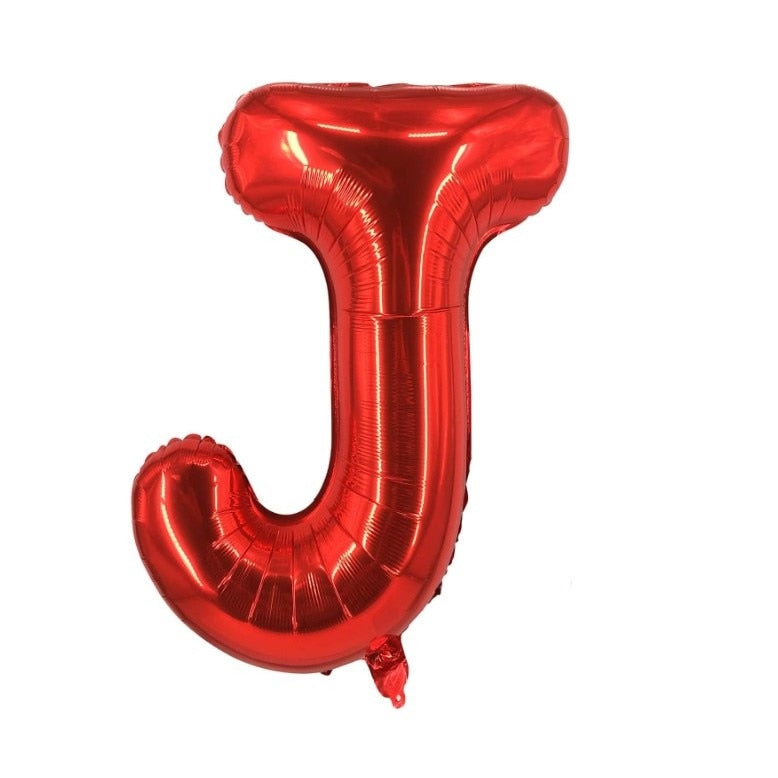 Balon folie HOZRO, in forma de litera J, 40 cm BESTSELLS