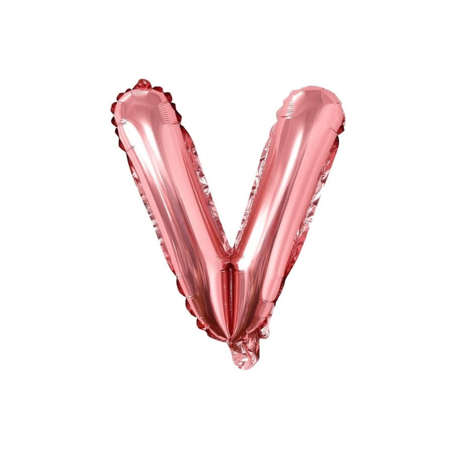 Balon folie HOZRO, in forma de litera V , 40 cm BESTSELLS