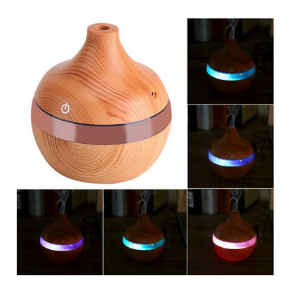 Pachet 1+1 HOZRO Mini Ventilator + Difuzor Aromaterapie. Silențios, compact, perfect pentru birou și acasă, diverse culori HOZRO