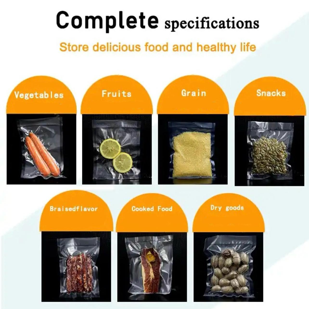 Set 2 role pungi  HOZRO 17X500 cm universale pentru vidat si sigilat alimente, gofrate, lavabile, conservare optima, fructe, legume, carne, mancare, compatibilitate universala, rezistenta la inghet si caldura, BESTSELLS