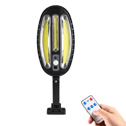 Lampa Solara HOZRO, Model HB-8288A, cu LED-uri Puternice, Senzor de Miscare si Lumina Automata, Impermeabila, Economie de Energie, Ideala pentru Exterior – Curte, Gradina, Garaj sau Terasa HOZRO