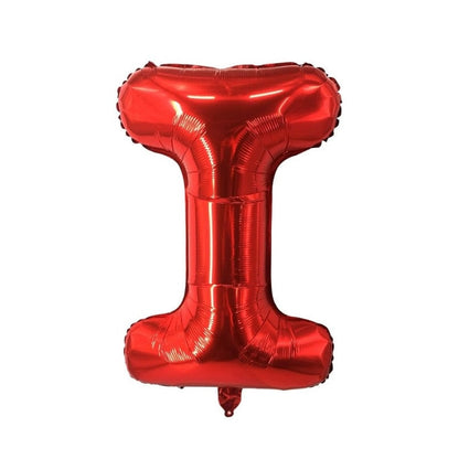 Balon folie HOZRO, diverse culori, in forma de litera I, 40 cm BESTSELLS